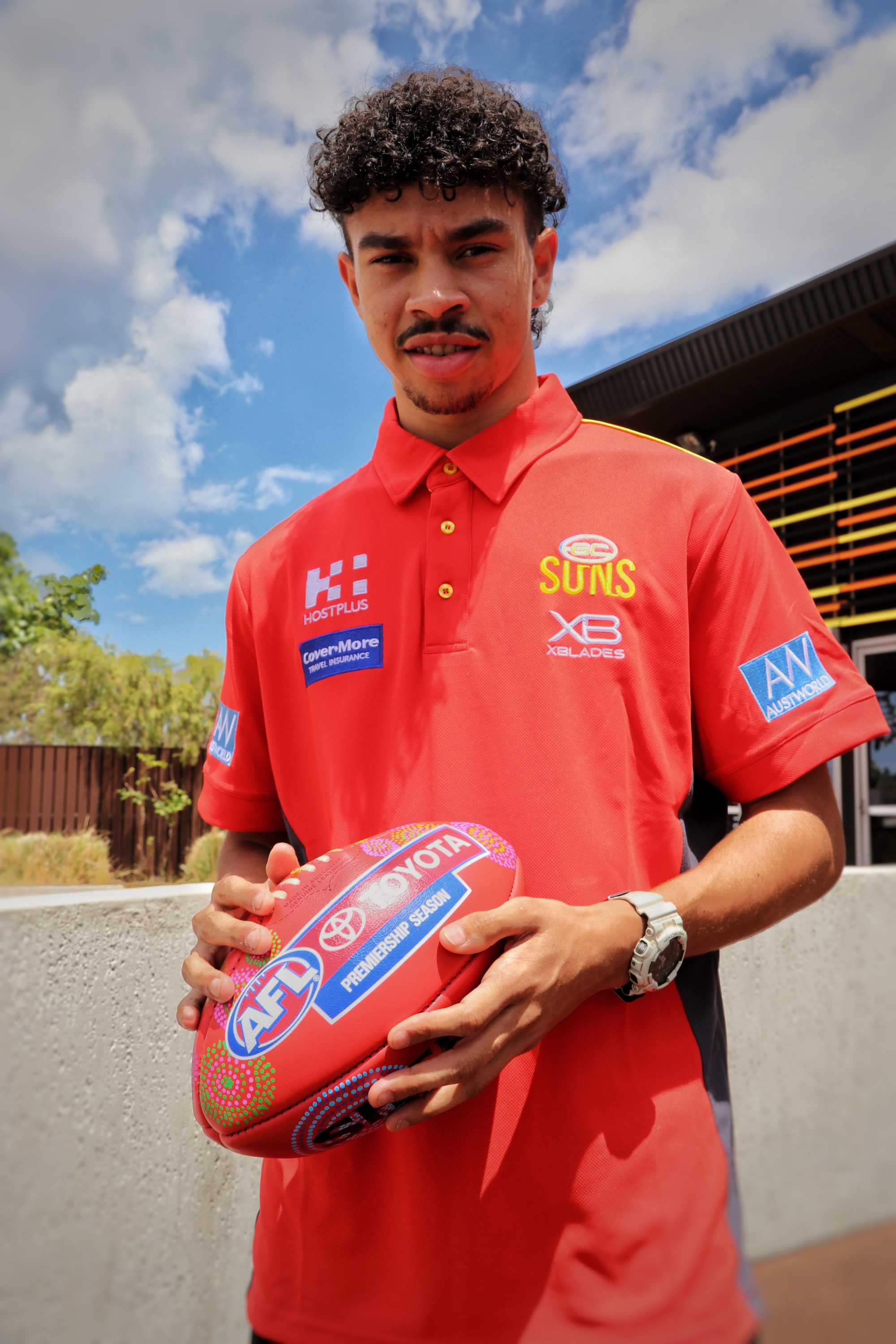 Arnhem Land's Malcolm Rosas selected as Gold Coast Suns priority pick ...