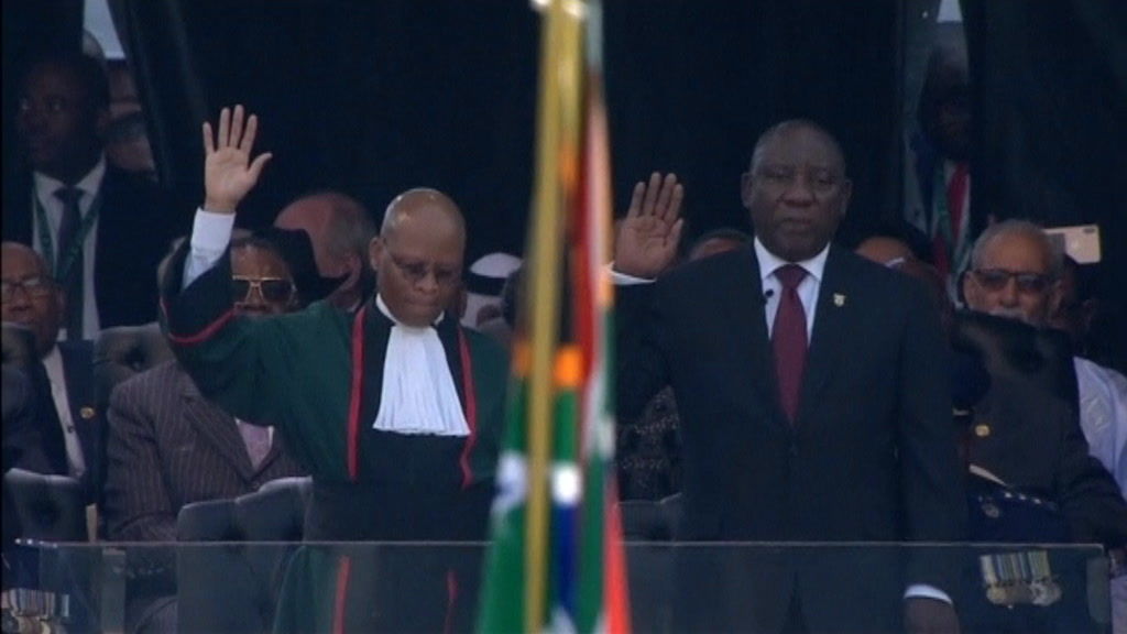 Cyril Ramaphosa Inaugurated As President Of South Africa - ABC News