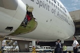 The plane was forced to make an emergency landing in Manila.