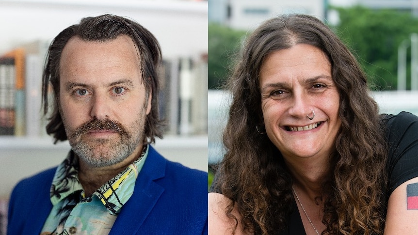 Author headshots: Benjamin Myers on left, and Claire G Coleman on right