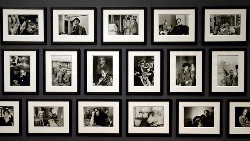 Some of the photos on display at the Henri Cartier-Bresson exhibition