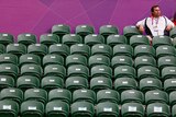 Empty seats at the Olympics