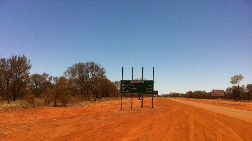 Outback Way linking Qld, NT and WA