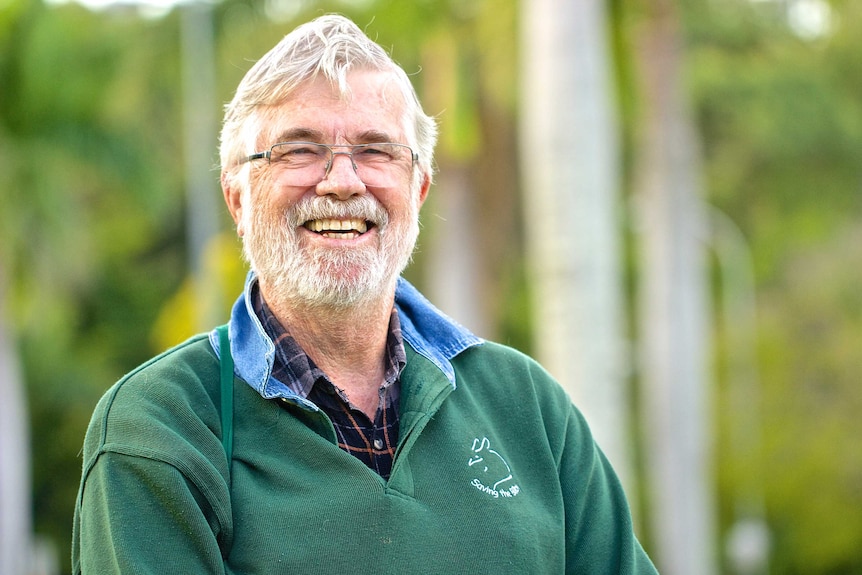 Morris Lake is spending his retirement writing about Australia's rainforest woods