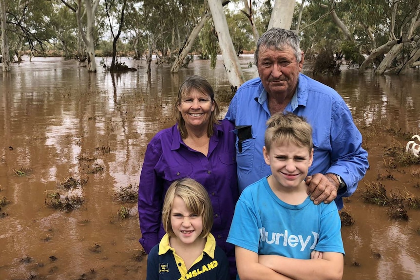 The McConachy family at Duchess