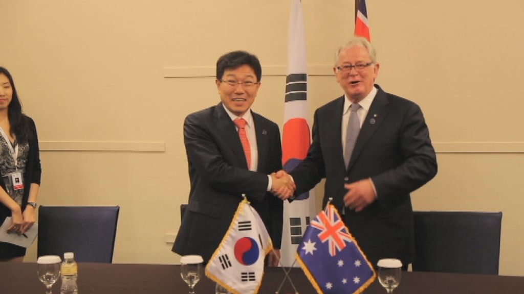 Australia, South Korea sign free trade deal - ABC News