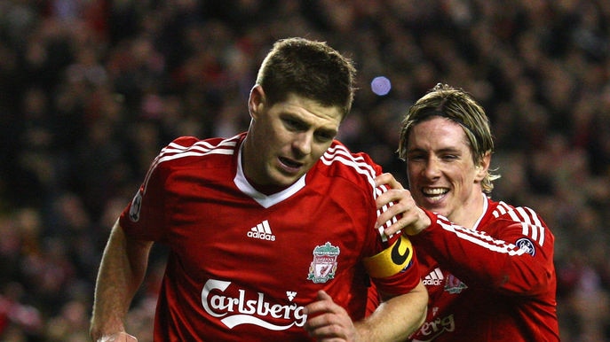 Steven Gerrard has scored 23 goals in all competitions for the Reds this year.