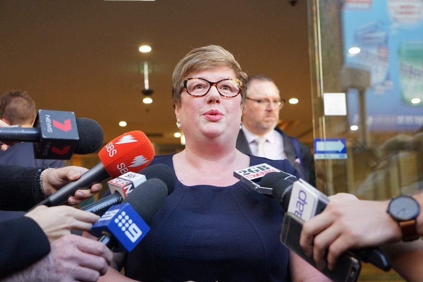 Sydney siege survivor Louisa Hope spoke outside the inquest findings.