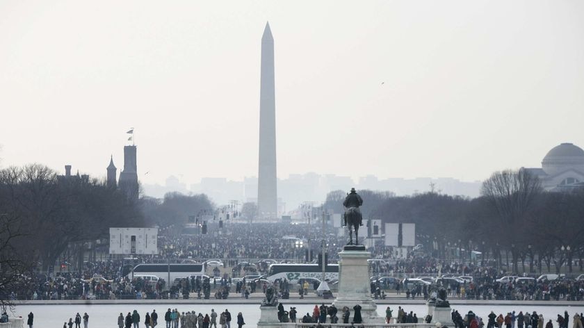 People are beginning to flock into the capital to take part in the inauguration celebrations.