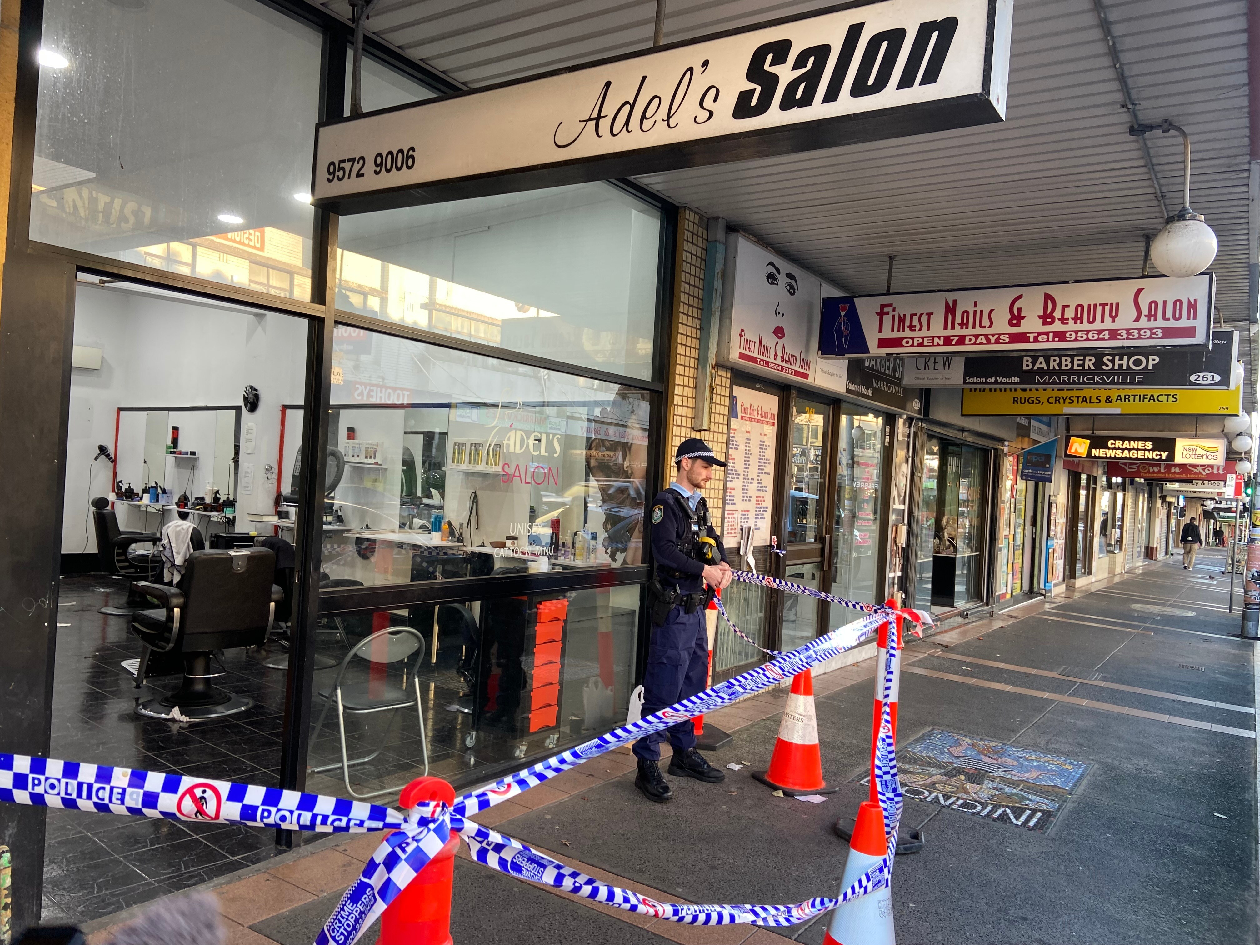 Two brothers shot at hair salon in Sydney's inner west linked to