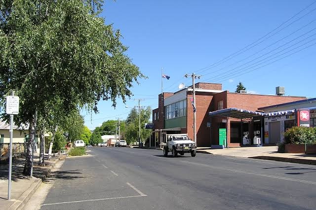 A street on a country town.