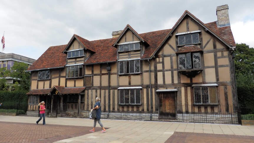 Shakespeare's house at Stratford-upon-Avon