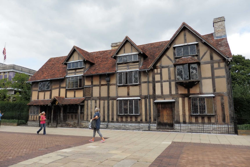 Shakespeare's house at Stratford-upon-Avon