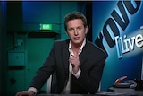 Rove McManus hosting his TV show Rove [live] circa 2002