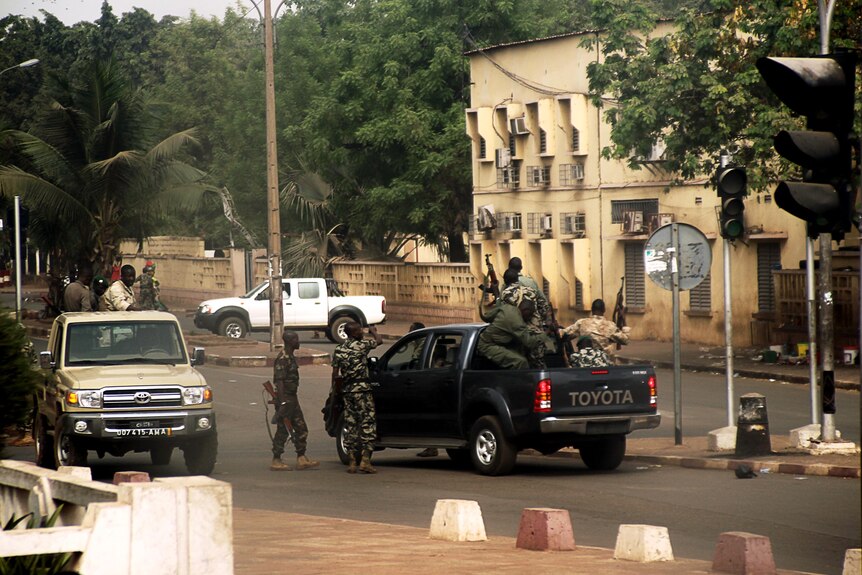 Soldiers mutiny in Mali.