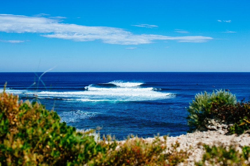 Waves at Margaret River in WA