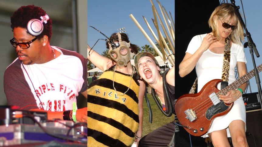 coachella, felix da housecat, sonic youth, red hot chilli peppers, blur