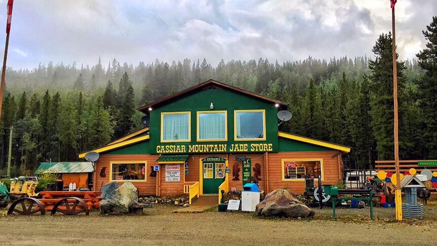 The Cassiar Mountain Jade Store, where the teens were reportedly sighted on July 18, 2019.