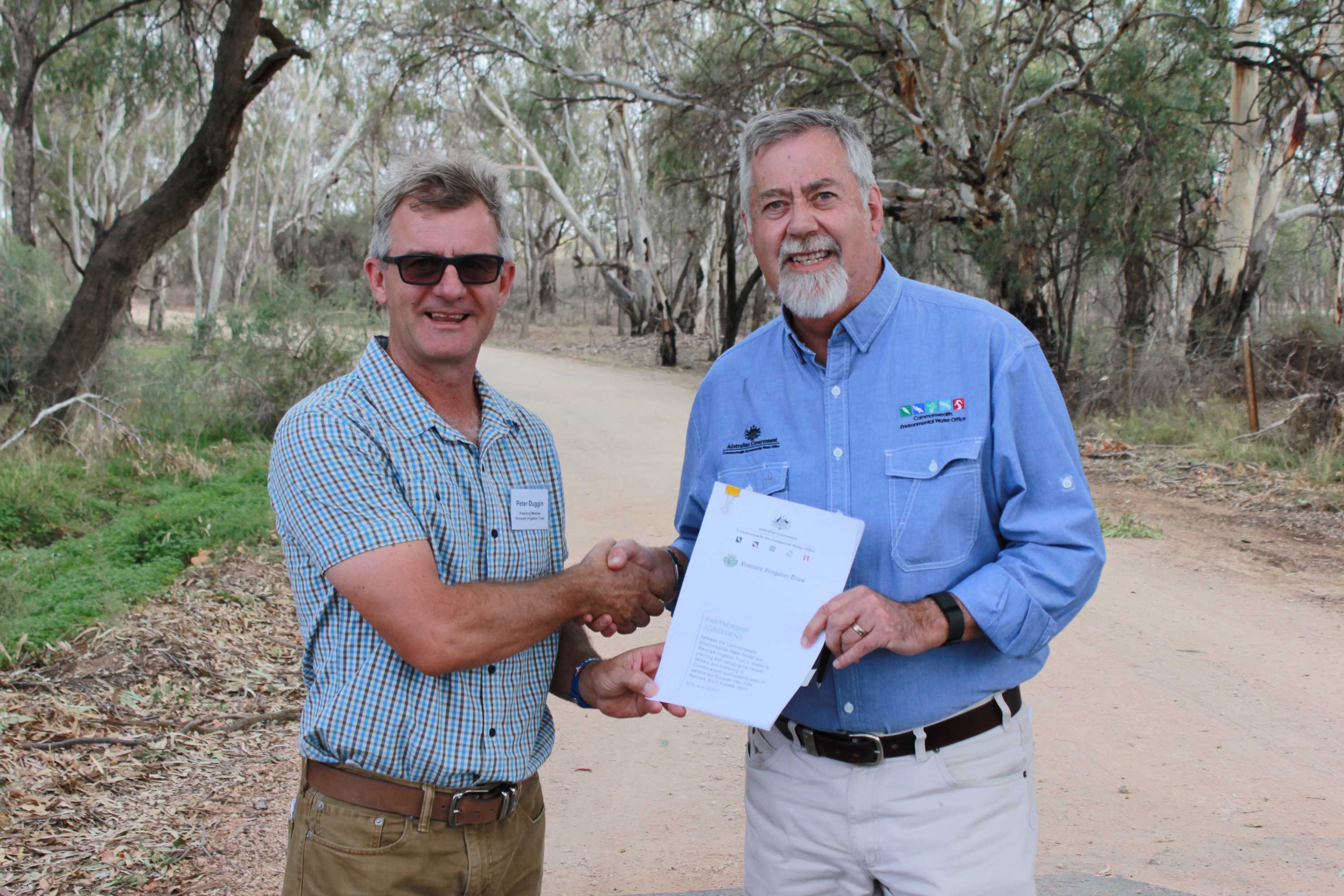 Historic water partnership to restore dry floodplains - ABC News