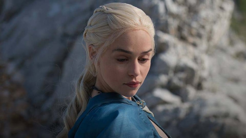 Emilia Clarke, who plays Daenerys Targaryen in the HBO TV series Game of Thrones.