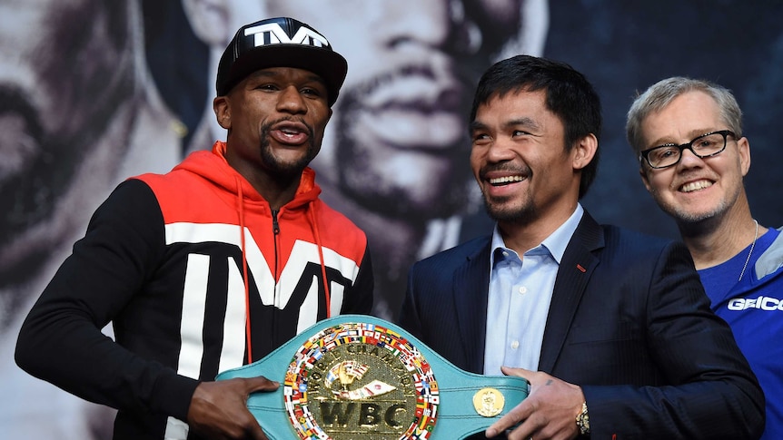 Floyd Mayweather and Manny Pacquiao