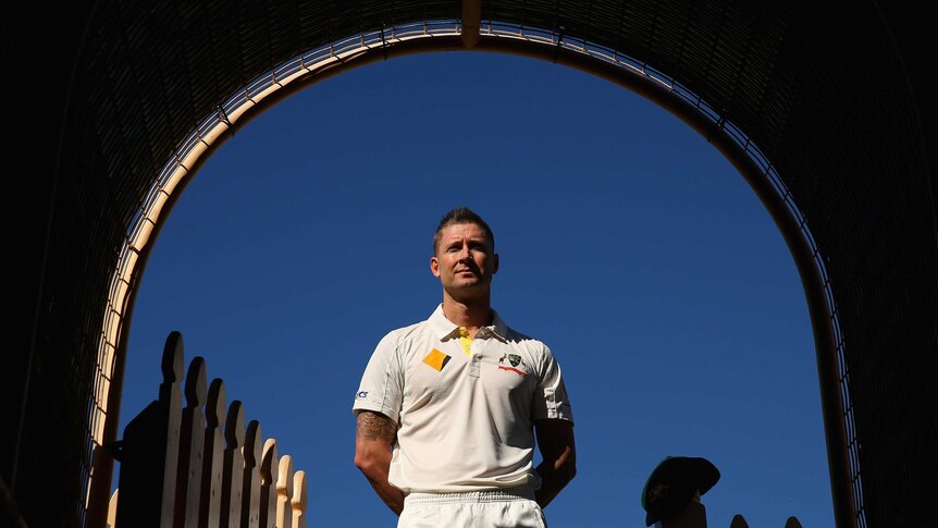 Australian Test captain Michael Clarke