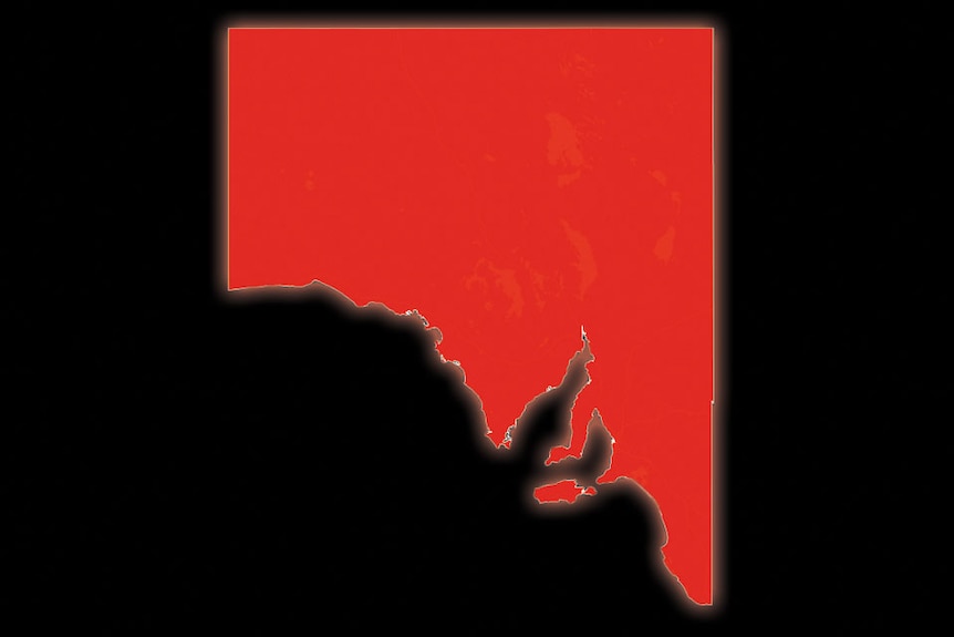 Outline of the state of South Australia