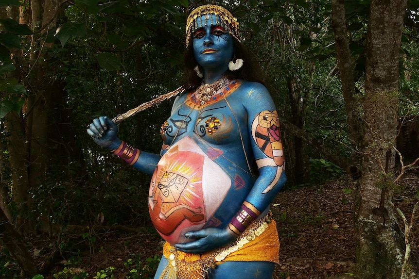 Body art pregnant final