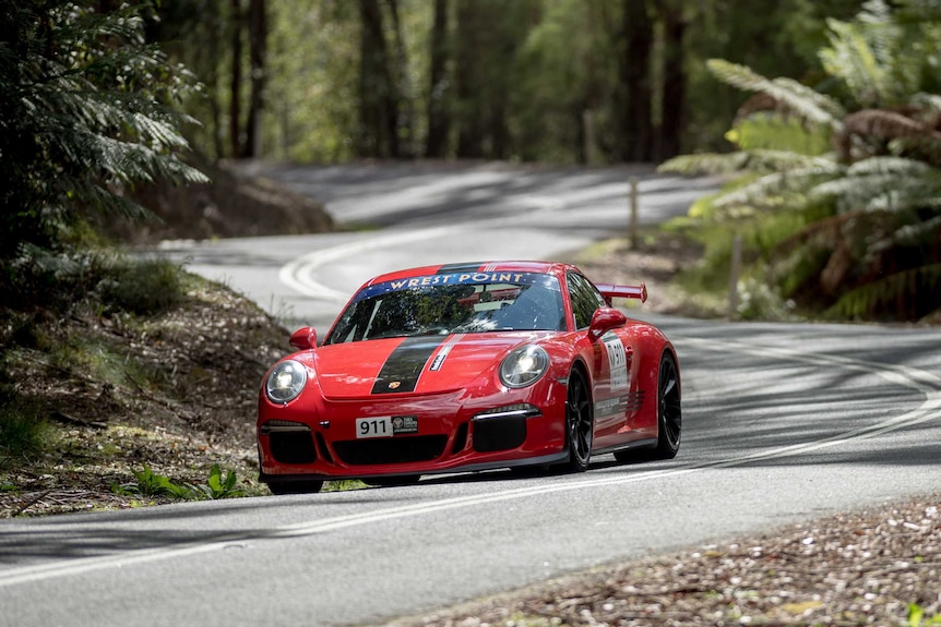 Targa Tasmania competitor Matt Close