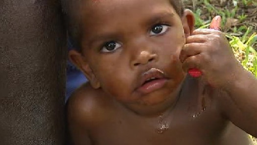 Child in Nauiyu