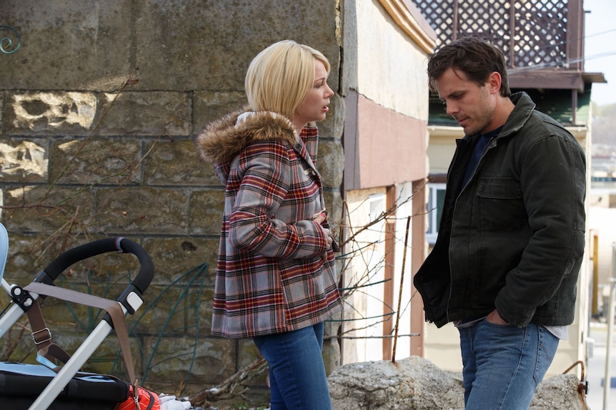 Casey Affleck and Michelle Williams in Manchester by the Sea