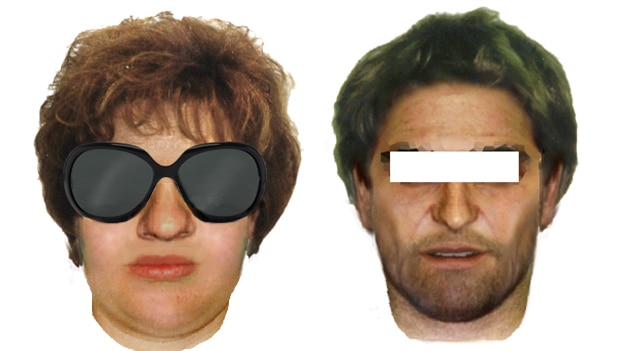 Police images of man and woman wanted over alleged Alphington bashing.