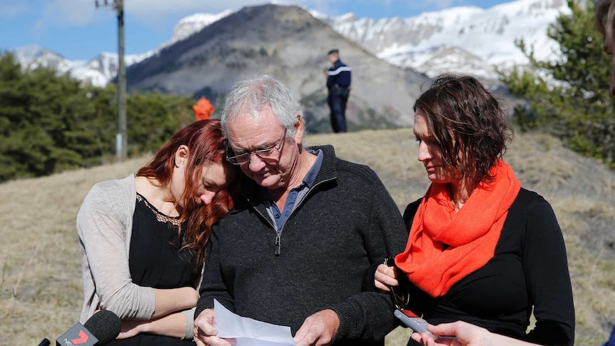 Crash victim's brother visits Alps