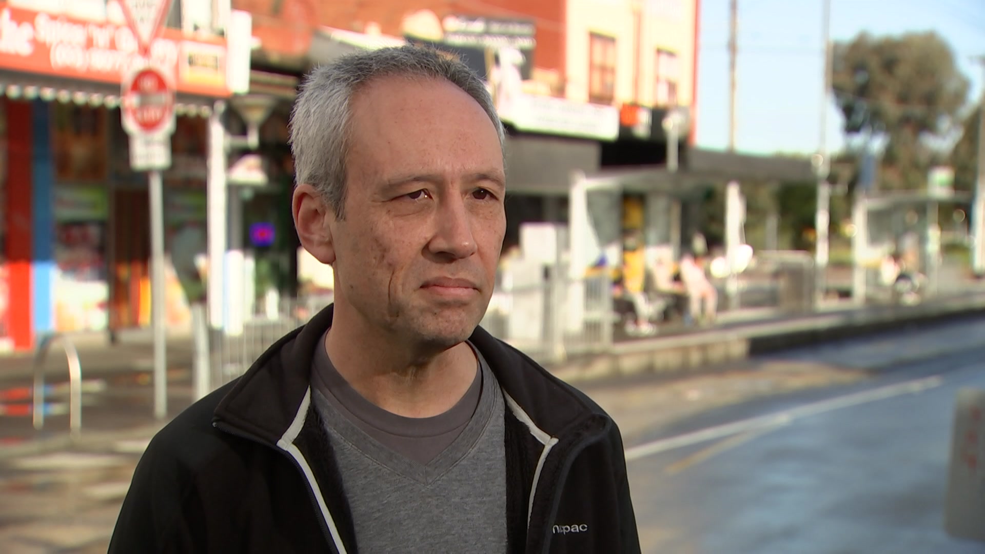 Man standing outside