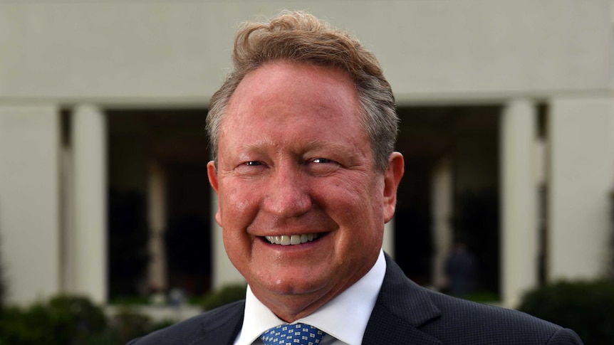 2017 Australian of the Year finalist Andrew 'Twiggy' Forrest poses for a portrait