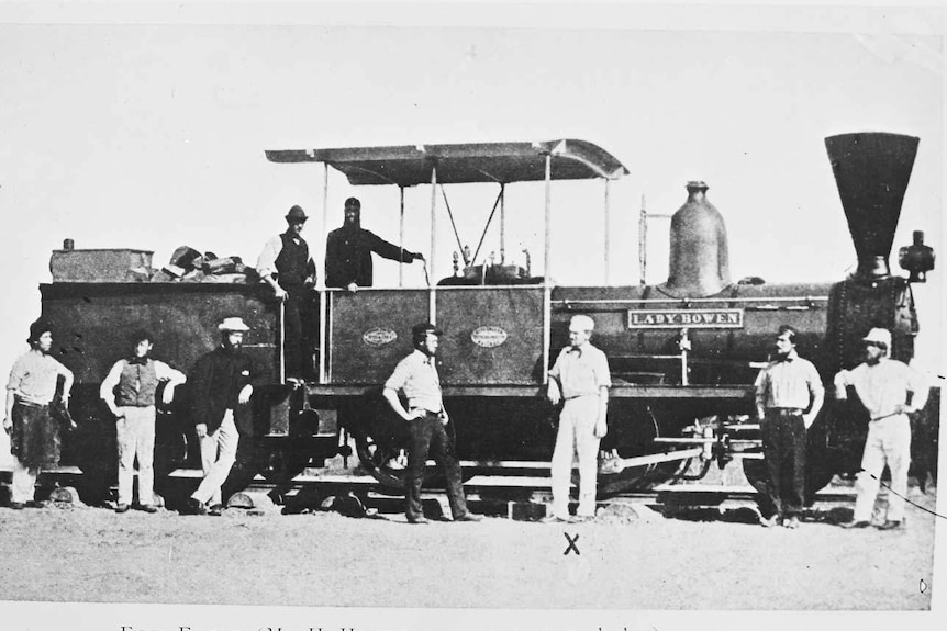 A10 No3 A Class Slaughter-Gruning train 'Lady-Bowen' it too travelled between Brisbane and Ipswich.