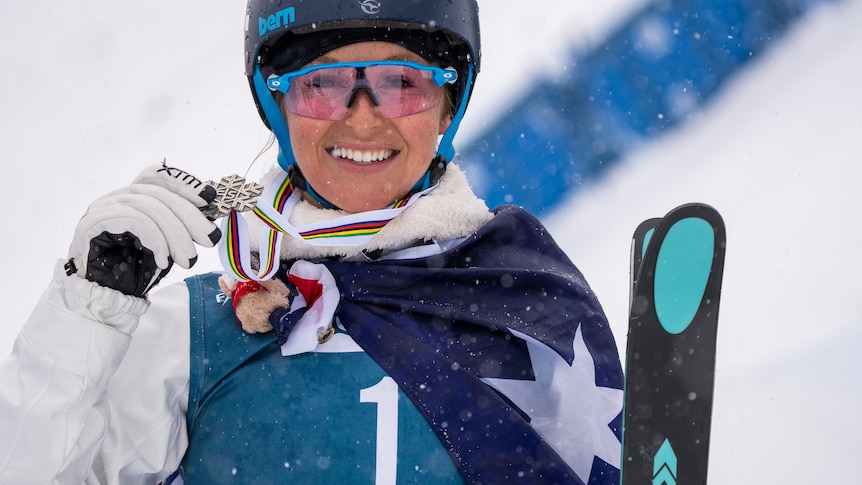 Danielle Scott claims silver medal in aerials World Championships