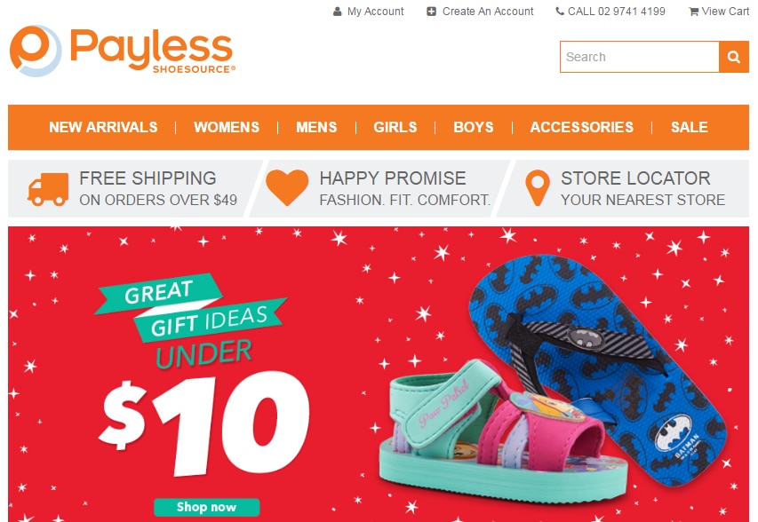 payless shoes australia