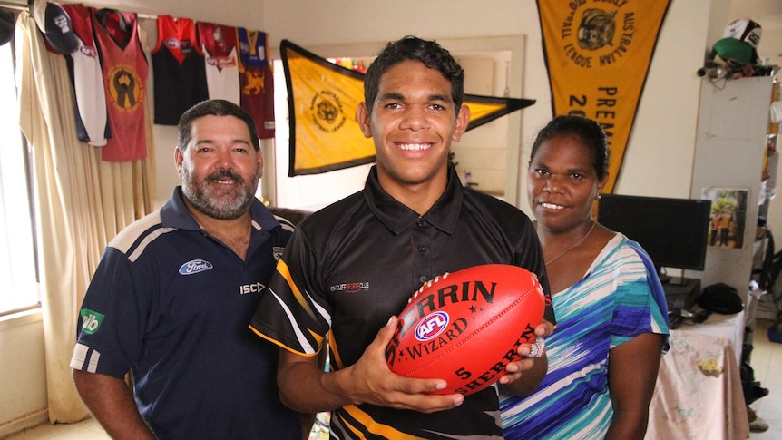 Liam Holt-Fitz at home in Tennant Creek