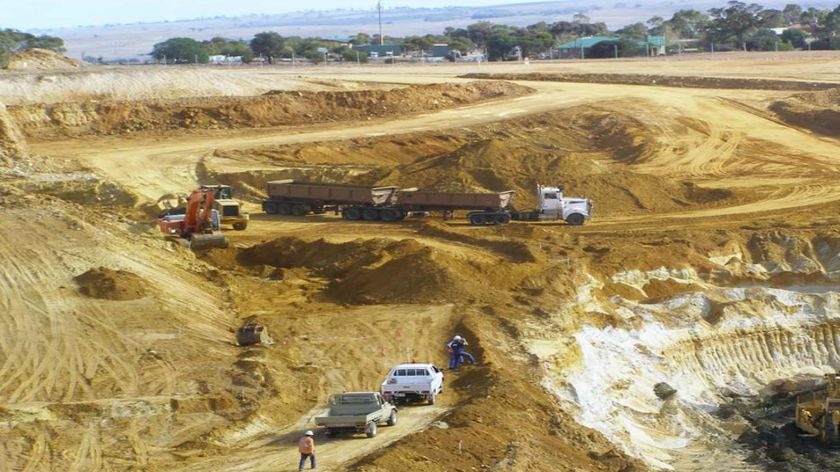 Angas zinc mine opened by Premier Mike Rann