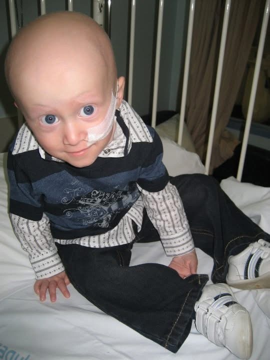 Ethan quando ele era bebê 