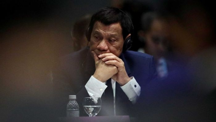 Rodrigo Duterte menghadiri KTT ASEAN di Singapura