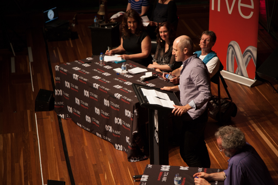 Rafael Epstein at the 774 ABC Melbourne Mental As debate