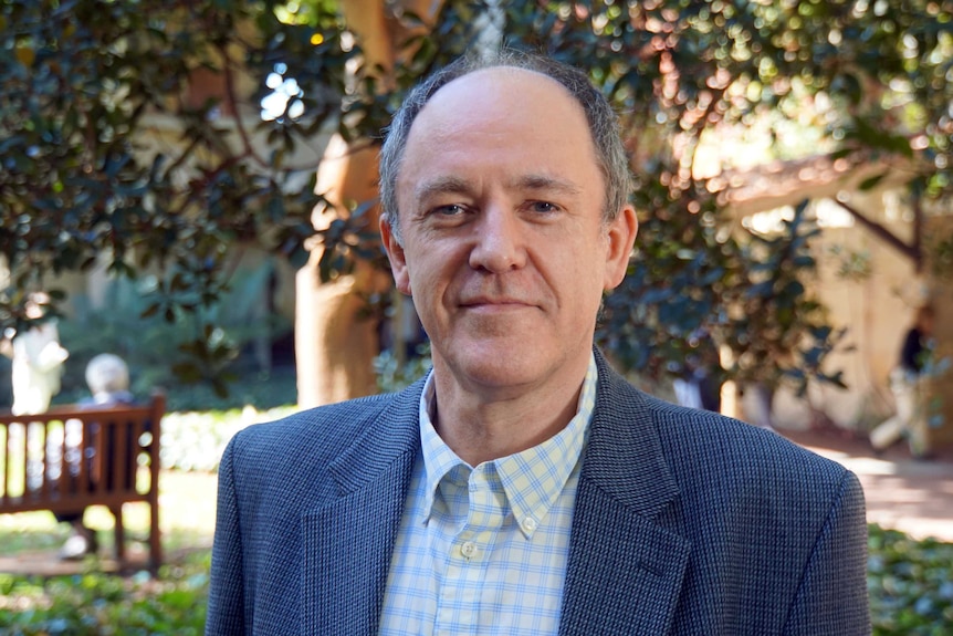 Baritone Andrew Foote at the University of Western Australia.