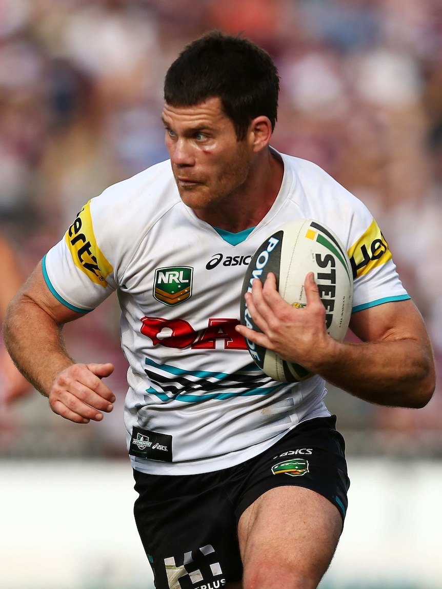 Kevin Kingston in action for Penrith