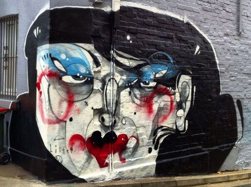 Graffiti in Darlinghurst Sydney