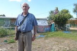 Campaigner Jim Clarke in Jurien Bay