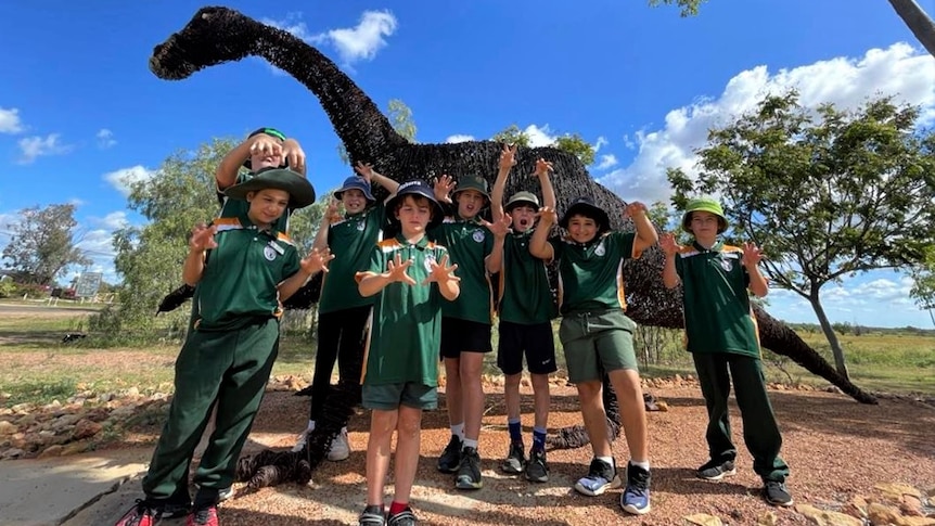 Outback Queensland dinosaurs in race to become state’s fossil emblem