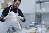 Humam Sadek is studying a bachelor's degree in prosthetics.