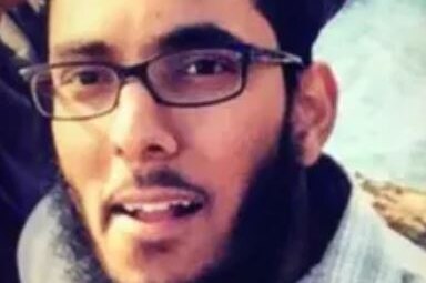 A face photo of accused terrorist Rondell Henry